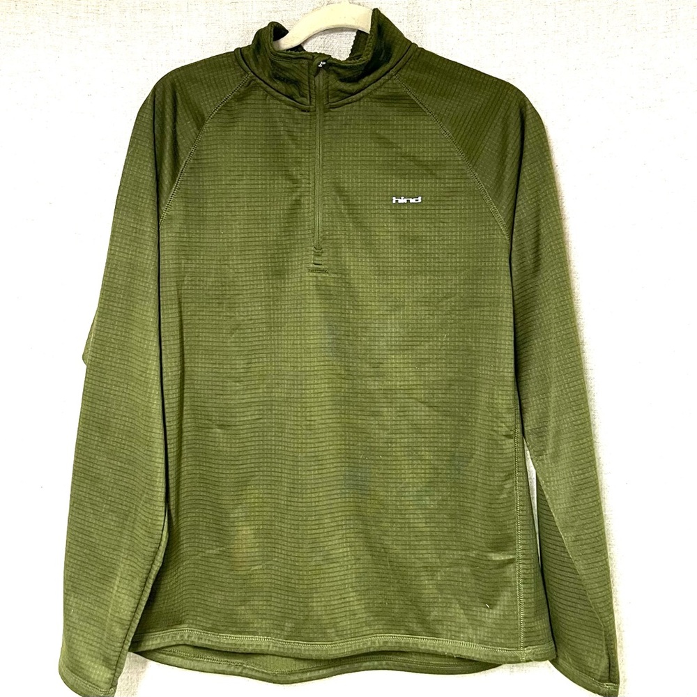 Hind fleece lined quarter zip